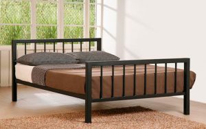 how to assemble metal bed frame with center support