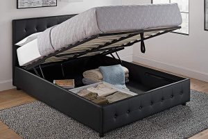 platform bed with storage