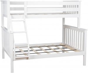 solid wood bunk beds twin over full