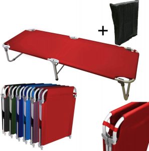 folding camp bed