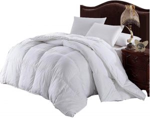 white goose down comforter