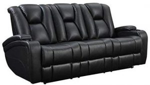 power headrest recliner sofa