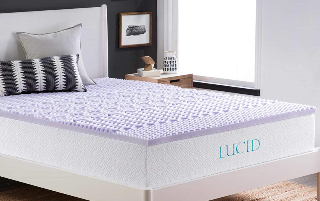 lucid lavender mattress topper queen 2