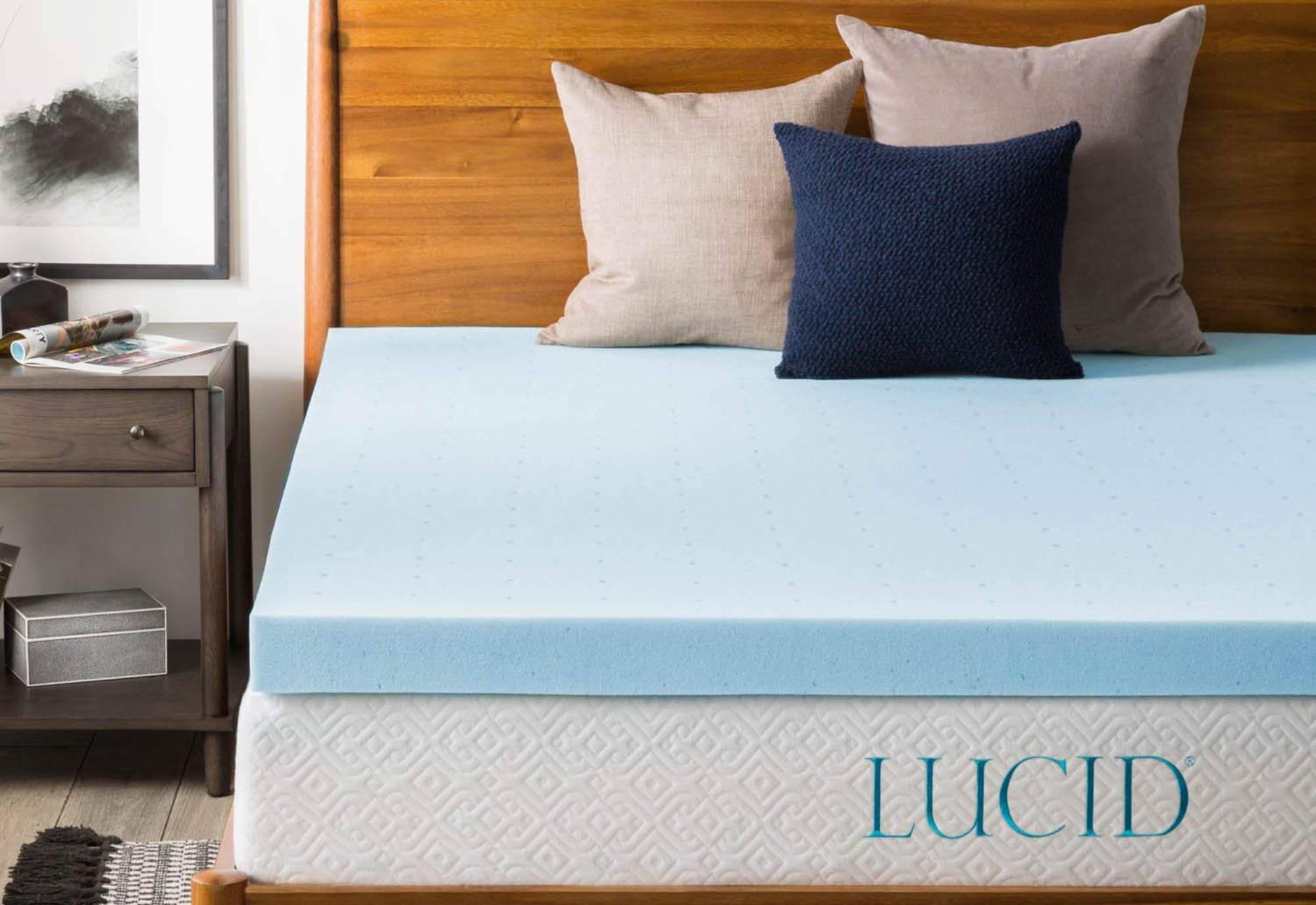 LUCID Ventilated Memory Foam