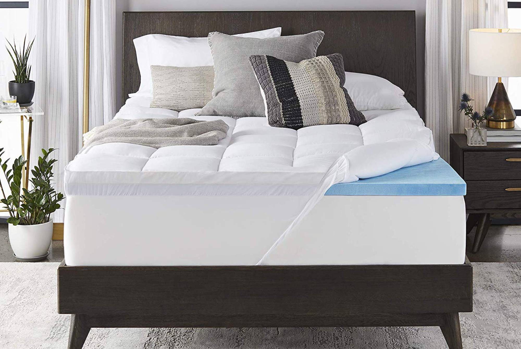 sleep innovations 3 inch mattress topper at costco